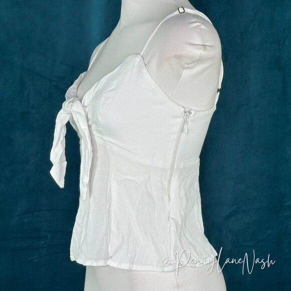 Show Me Your Mumu White Darby Tank Top XS - Picture 6 of 10